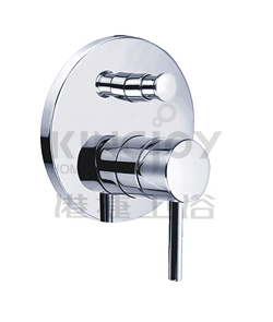 (KJ807X000) Single lever concealed 4-way bath/shower mixer with diverter