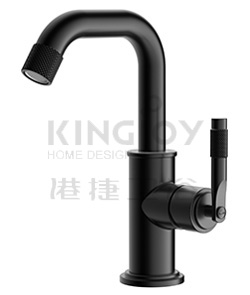 (KJ826A003 Matte Black-3) Single lever mono basin mixer