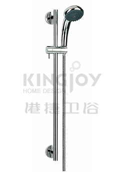 (KJ8077904) Slide rail set with and flexible hose and handshower