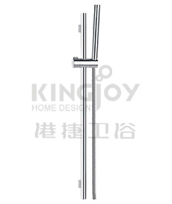 (KJ8167101) Slide rail set with handshower and flexible hose