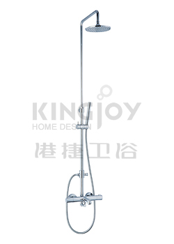 (KJ8078303) Thermostatic bath/shower mixer with rain shower