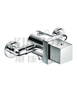 (KJ8064712) Wall thermostatic shower mixer with diverter