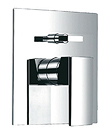 (KJ806X000) Single lever concealed bath/shower mixer with diverter