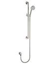 (KJ8267900 Brushed Nickel PVD (3)) Slide rail set with handshower and flexible hose
