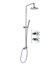 (KJ8218410) Wall thermostatic concealed shower mixer